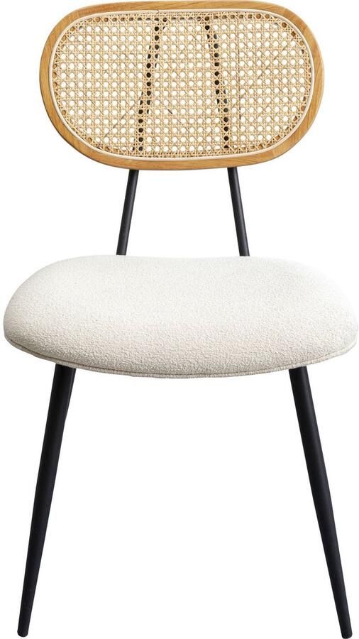 Kare Design Stoel Rosali creme