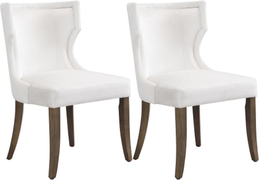 Stoelen 2-delige set eetstoelen lounge stoelen multifunctionele stoelen met 4 houten poten met verstelbare hoogte zachte huidvriendelijke stof geschikt voor eetkamer woonkamer en slaapkamer grijs