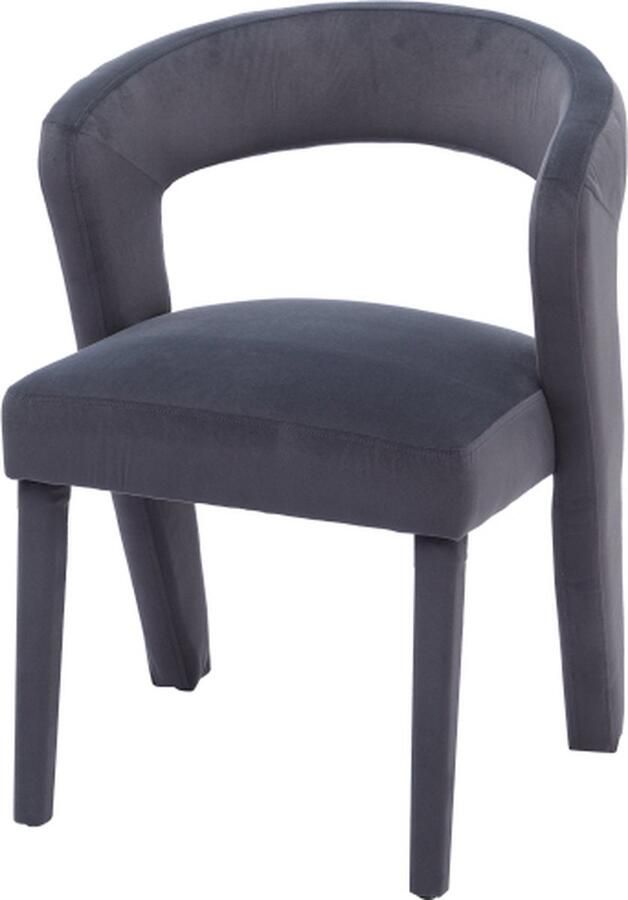 Zonder merk Gotagee Stoelen Loungestoelen Stoffen Stoelen Enkel Stoel Sofa Stoel Grijs