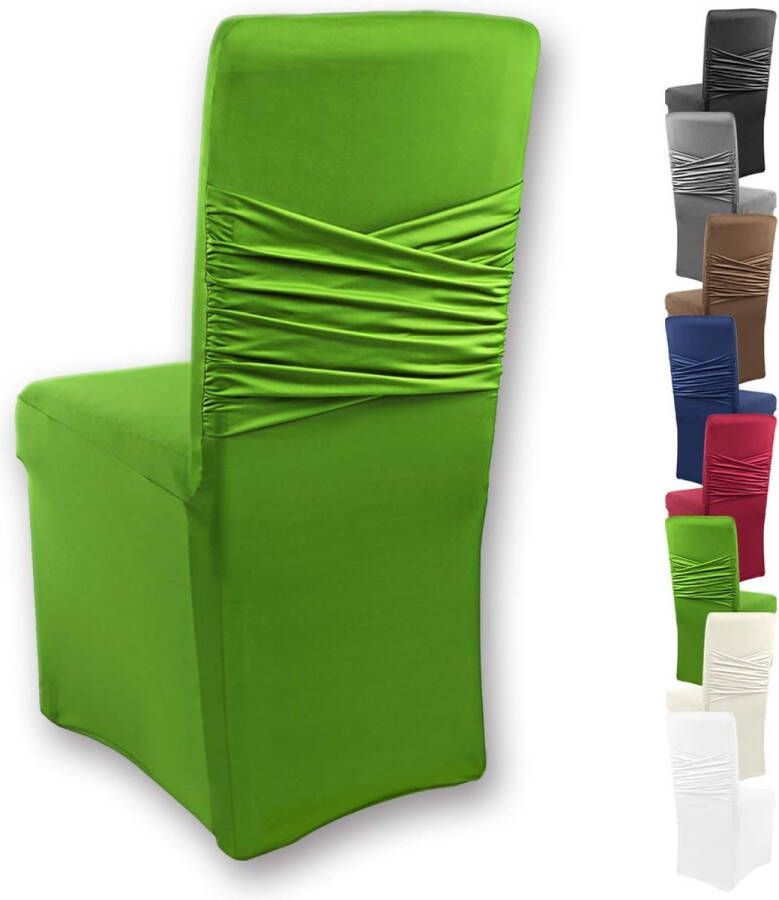 Stoelhoes ronde en hoekige rugleuningen bi-elastische pasvorm