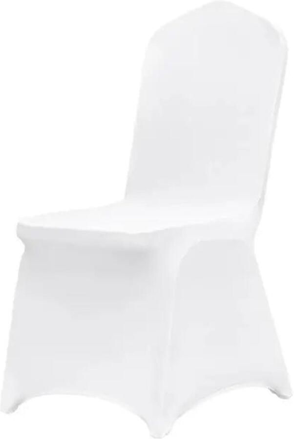 Stoelhoes Stretch Stoelhoezen Eetkamerstoelen Universele Hoes Stoelhoezen Spandex Afneembare Stoelhoes 200st Wit