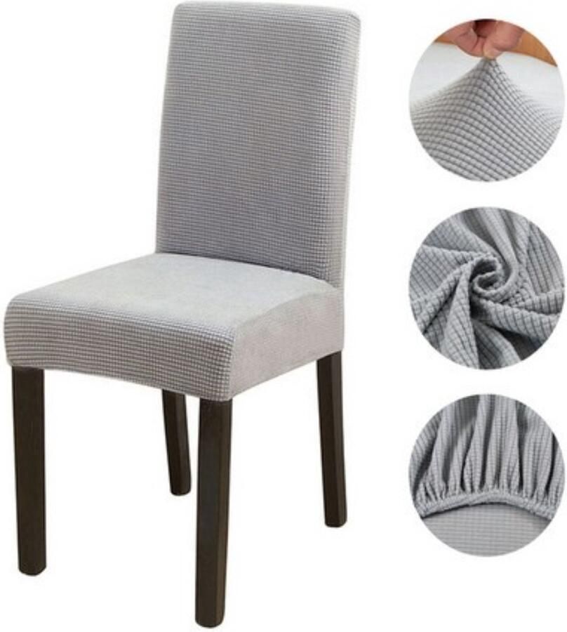 Stoelhoezen eetkamerstoelen Fluwelen Stretch Stoelhoezen XL Wasbare Verwijderbare Eetstoelhoezen Perfect voor Eetkamerstoelen Hoge Rugstoelen Thuis Restaurant en Hotel Decor Luxe kameel Stoelhoezen voor een Stijlvolle Uitstraling(2 stuks)