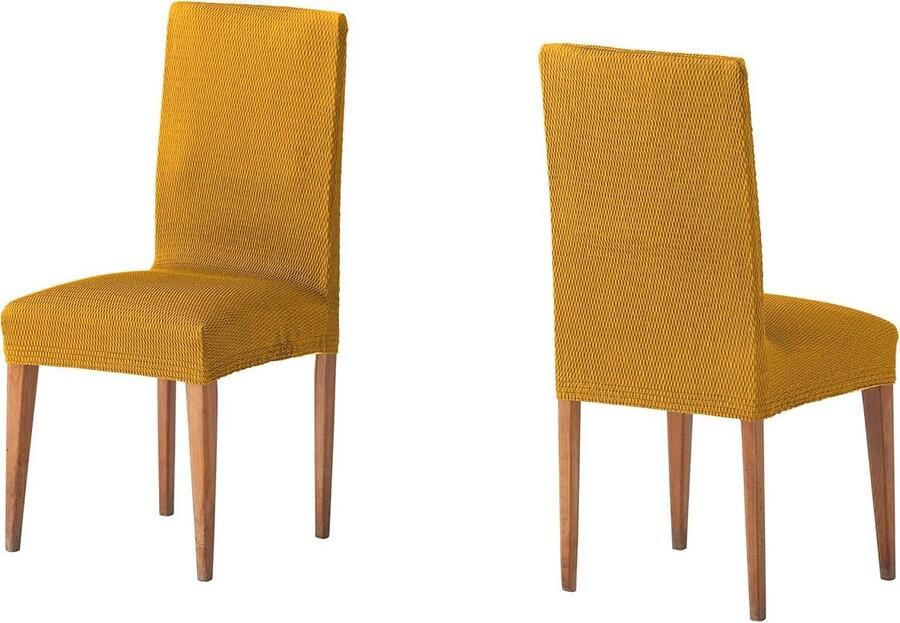 Stoelhoes voor Rugleuning Set van 2 in Mosterdkleur Modern en Elegante Bescherming voor Je Stoelen