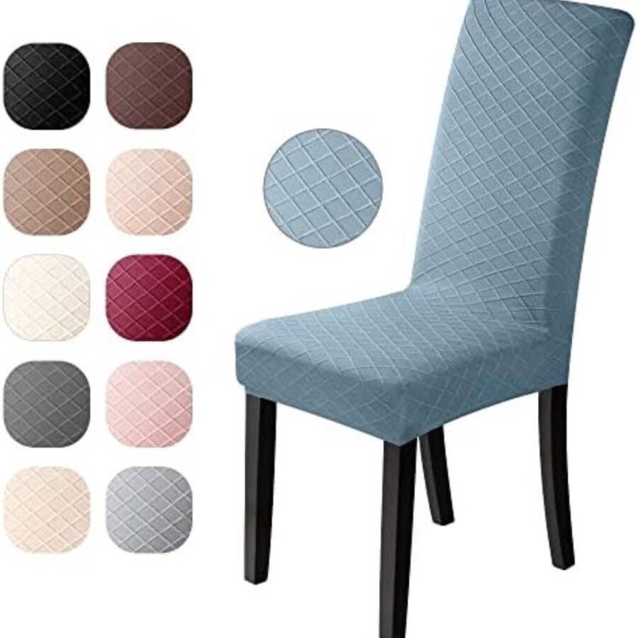 Stoelhoezen 6 stuks Stoelhoezen eetkamerstoelen stoelhoezen stretch