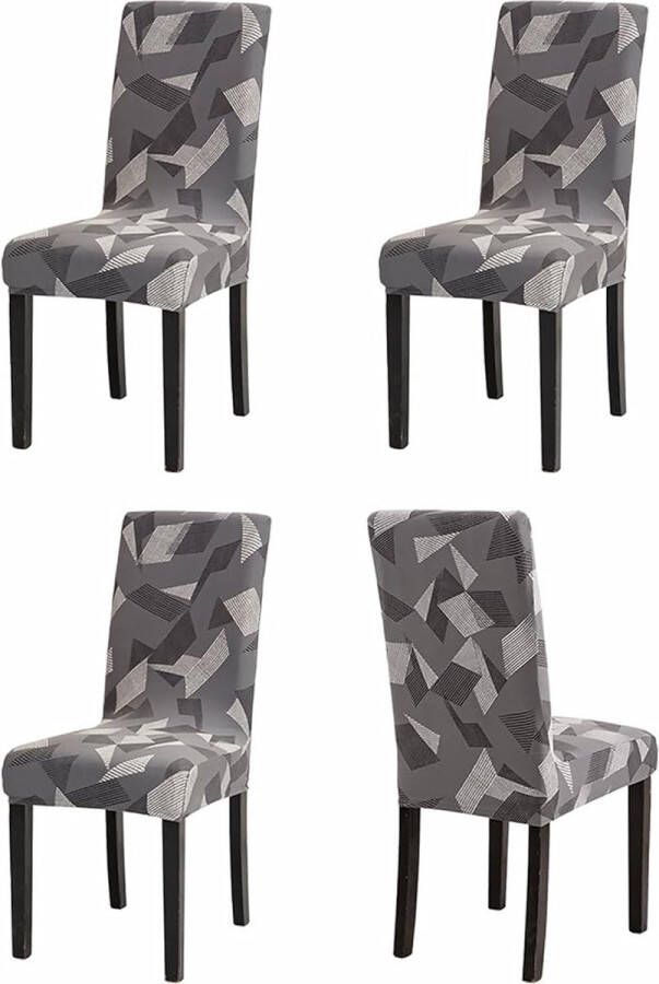 Stoelhoezen eetkamerstoelen \ chair covers dining room chairs ‎35.56 x 35.56 x 57.5 cm - Foto 2