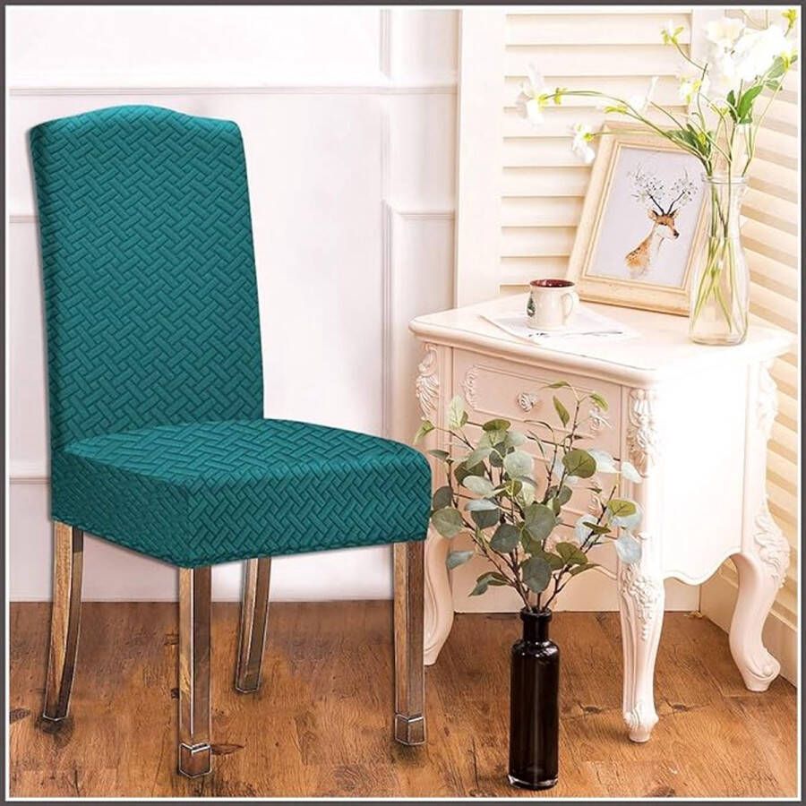 Stoelhoezen eetkamerstoelen \ chair covers dining room chairs ‎38.1 x 36 x 48.26 cm - Foto 2