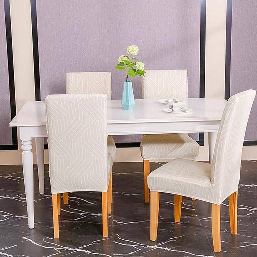 Stoelhoezen eetkamerstoelen \ chair covers dining room chairs 10 x 38 x 45 cm