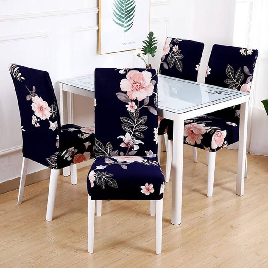 Stoelhoezen eetkamerstoelen \ chair covers dining room chairs ‎36 x 36 x 50 cm