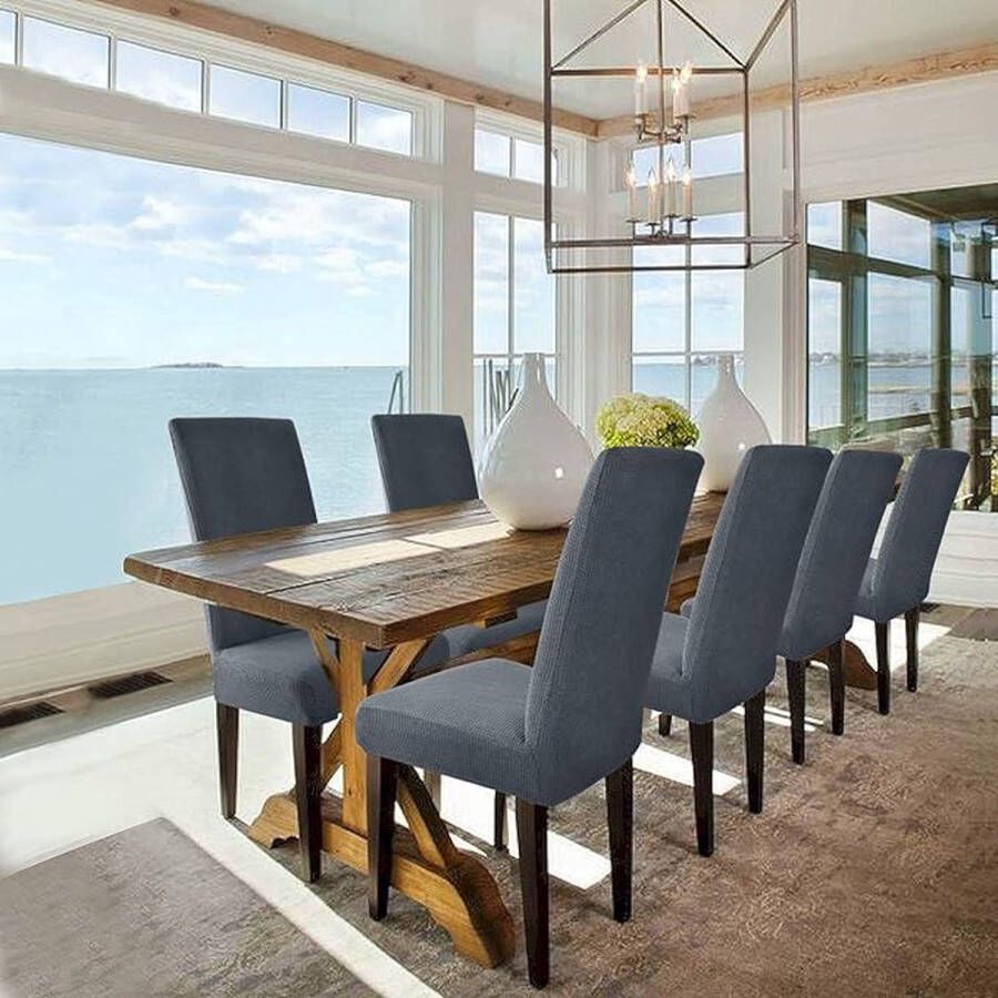 Stoelhoezen eetkamerstoelen \ chair covers dining room chairs ‎50 x 50 x 60 cm