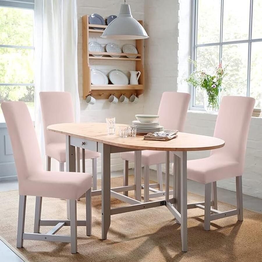 Stoelhoezen eetkamerstoelen \ chair covers dining room chairs 50D x 50W x 60H centimetres