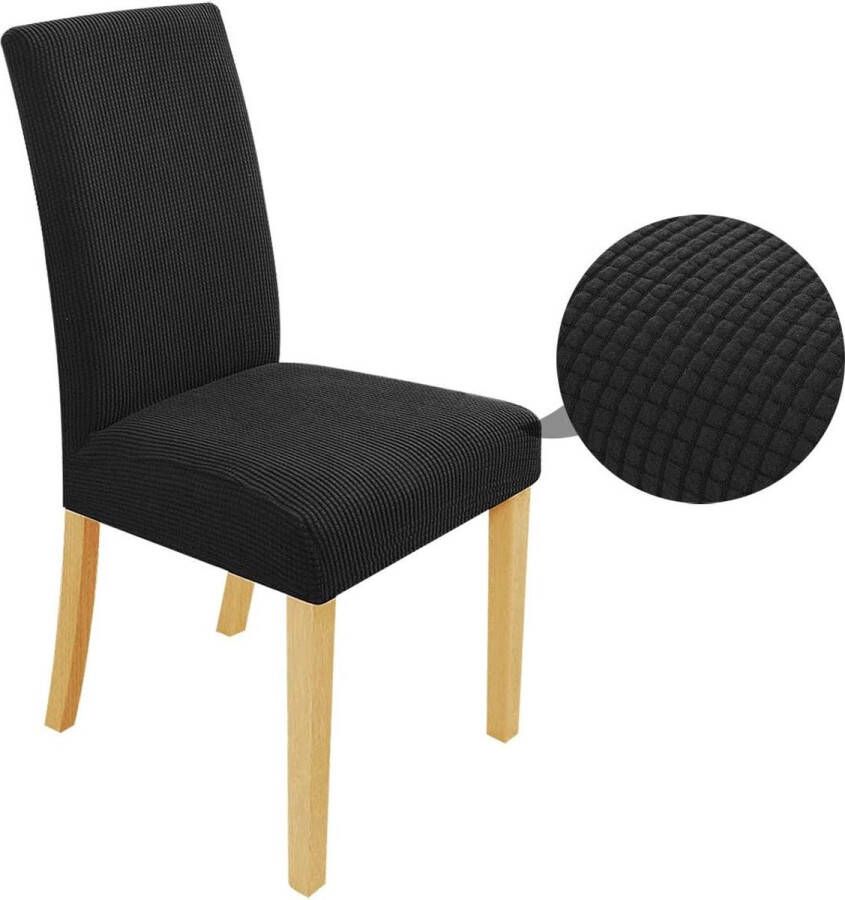 Stoelhoezen Stretch Verwijderbaar Wasbaar voor Eetkamerstoelen Elastische Set Modern Bescherming met Elastische Band
