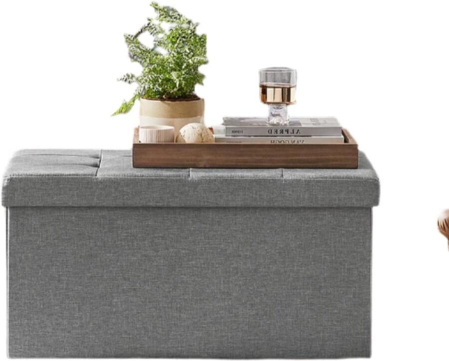 Stoelkist met opslag schoenbank bed borst hoge duurzaamheid 76 x 38 x 38 cm