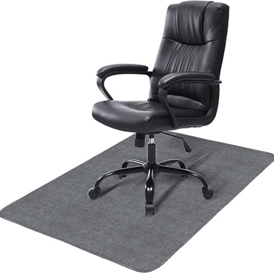 Stoelmat 120 x 90 cm Bureaustoelmatten voor Hardhouten Vloeren Antislip Vloerbeschermers voor Stoelen Hardhouten Vloeren Beschermende Mat Pad Bureau Stoelmatten Kantoor (120 x 90 cm Lichtgrijs)