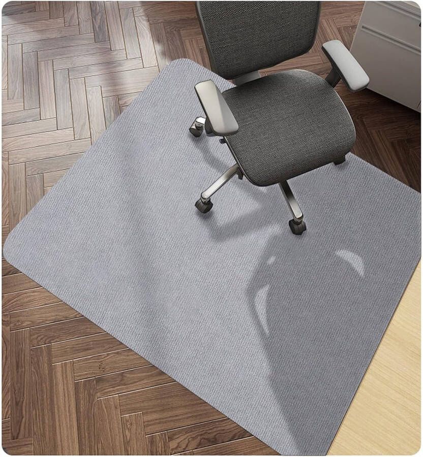 Stoelmat voor harde vloeren bureaustoelmat 90 x 140 cm 4 mm dikke bureaustoelmat antislip beschermmat voor bureaustoelen geschikt voor parket- laminaat- vinyl- en tegelvloeren