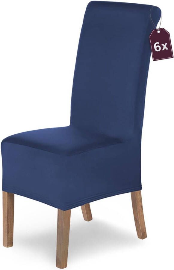 Stoelonderdeel 93% polyester en 7% elastaan blauw