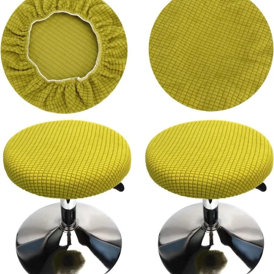 Stoelonderdeel Krukhoes rond comfortabel om op te zitten antislip