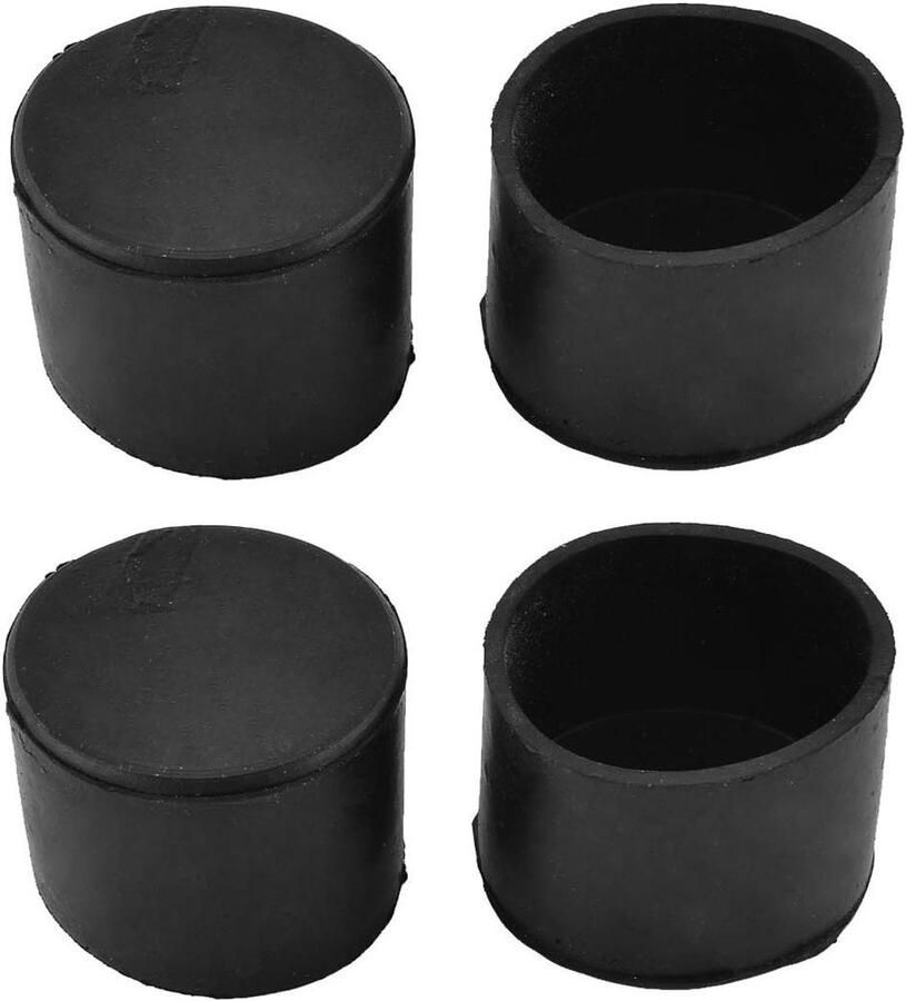 Rubberen Buisstops voor Stoel en Tafel Set van 4 Stuks 45 mm Binnendiameter Meubelvoet Hoes Bescherming