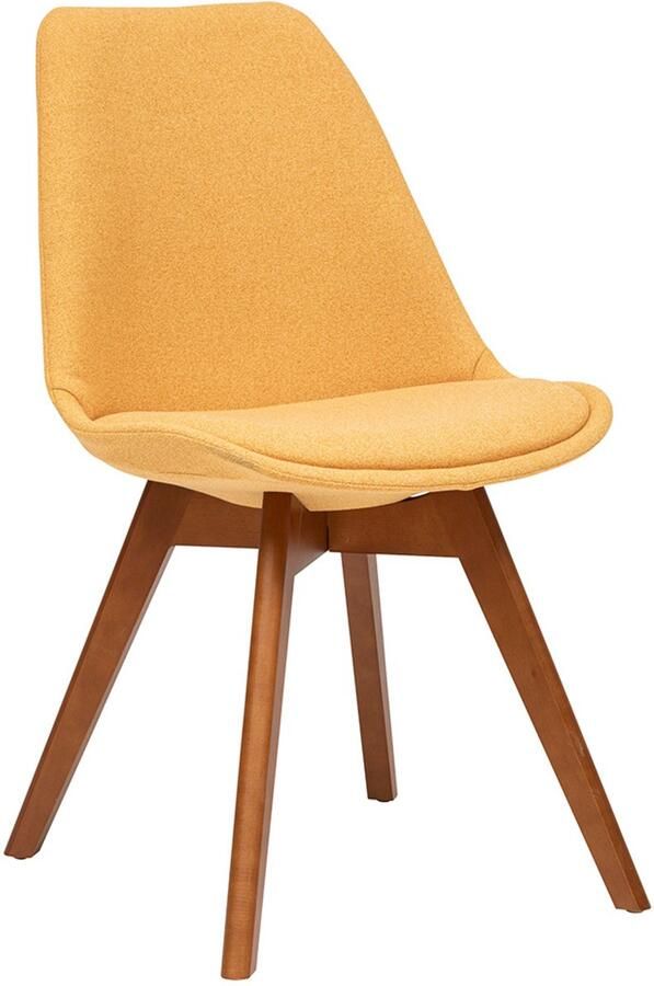 Eazy Living Stoffen Eetkamerstoel Berenice Geel