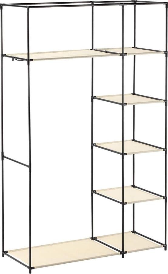 Stoffen kast kledingkast vouwkast campingkast 110 x 1745 x 45 cm kledingkast