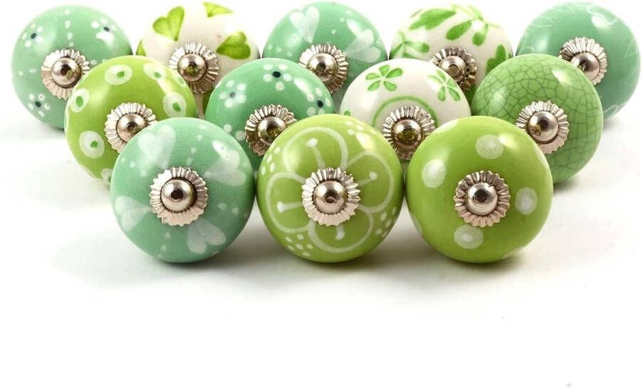 Straat Keramische Deurklinken Set Handgemaakte Keramische Multifunctionele Knoppen