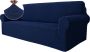 Stretch Bankhoes 3 Zits Elastische Bankhoezen Voor Woonkamer 1 Stuks Universele Rekbare Armsteun Sofahoes Met Anti-slip Schuim Krasbestendig Meubelhoes Voor Bank Blauw - Thumbnail 2