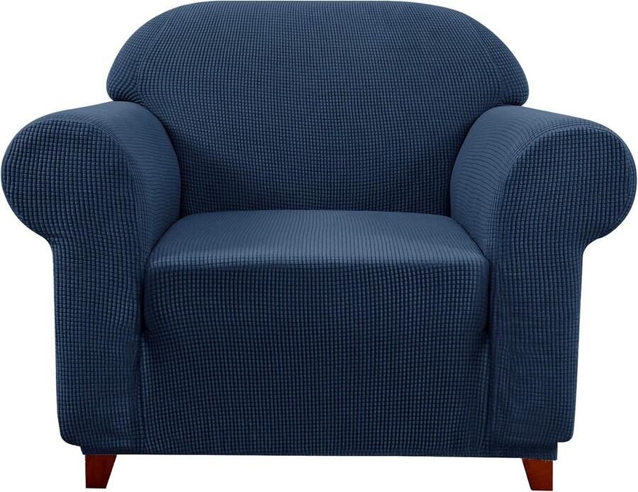 Stretch bankhoes voor 2-zits banken Machinewasbare spandex jacquardstof in kleuren