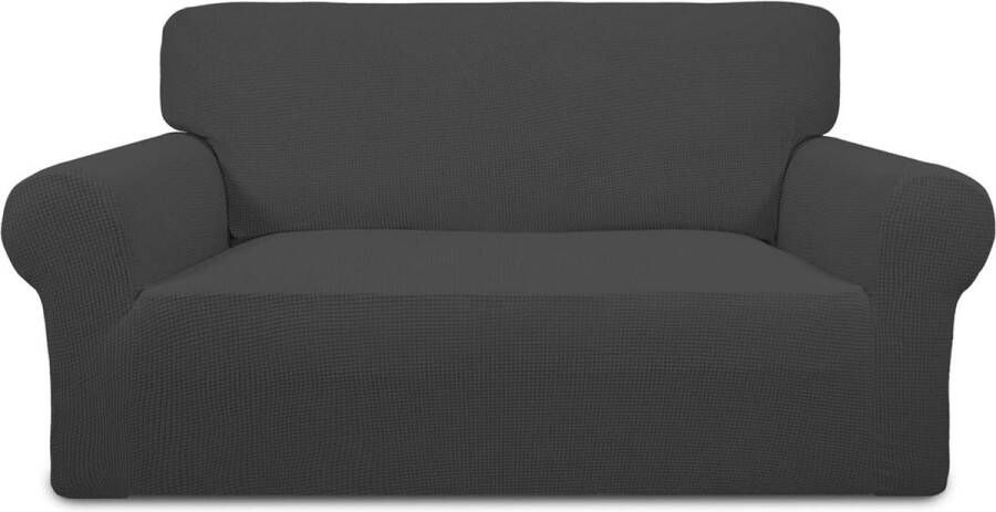 Stretch bankhoes meubelbeschermer zacht met rubberen schuimstrips