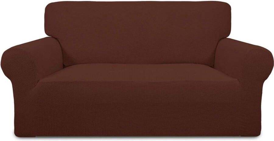 Stretch bankovertrek sofaovertrek stoelovertrek bankhoes sofahoes stoelhoes meubelbescherming antislip huisdierbekleding ... tweezitsbank