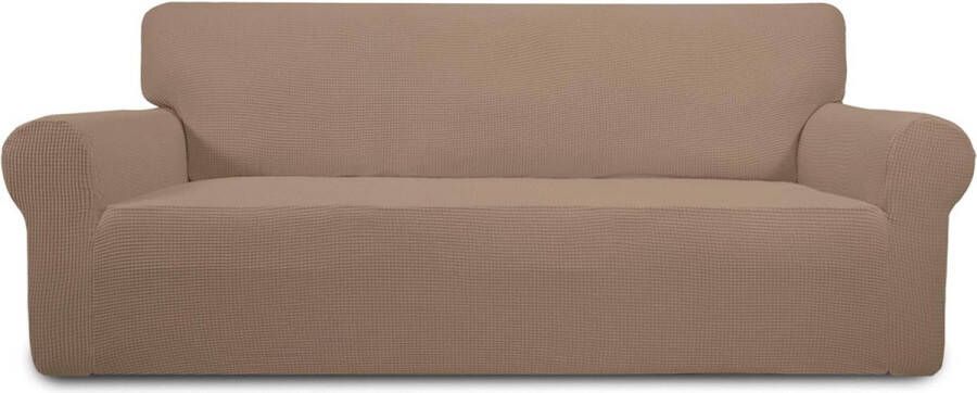 Stretch bankovertrek sofaovertrek stoelovertrek bankhoes sofahoes stoelhoes meubelbescherming antislip huisdierbekleding ... driezitsbank