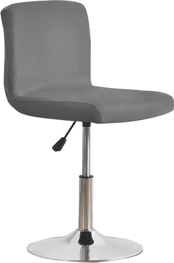 Stretch Barkruk Covers voor Eetkamer 4 Stuks Grijs Duurzame en Comfortabele Stoelhoezen