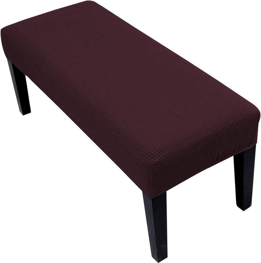 Stretch dining bankhoes universeel ideaal voor eetkamer restaurant 1 stuk koffiekleur