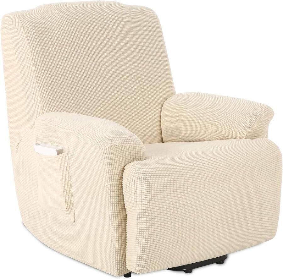 Stretch Fauteuil Hoes Jacquard voor 1-Zits Fauteuils