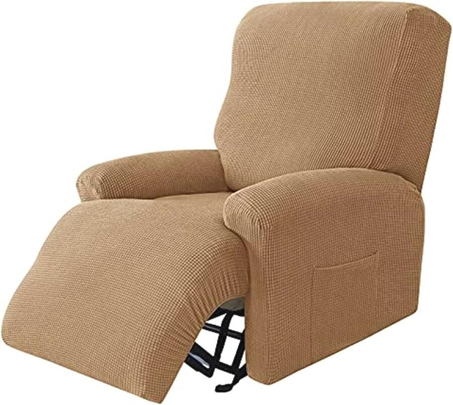 Stretch Fauteuil Hoes voor Woonkamer Jacquard Polyester Stoelhoes