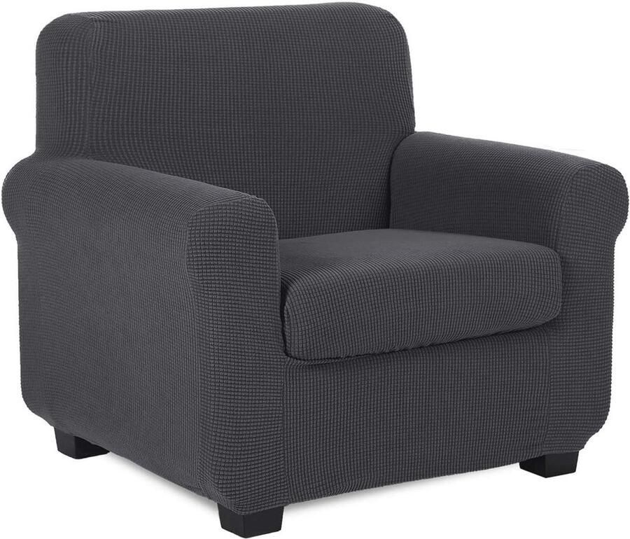 Stretch Meubelhoes voor Fauteuil Flexibele Bankbeschermer met Kussenhoezen