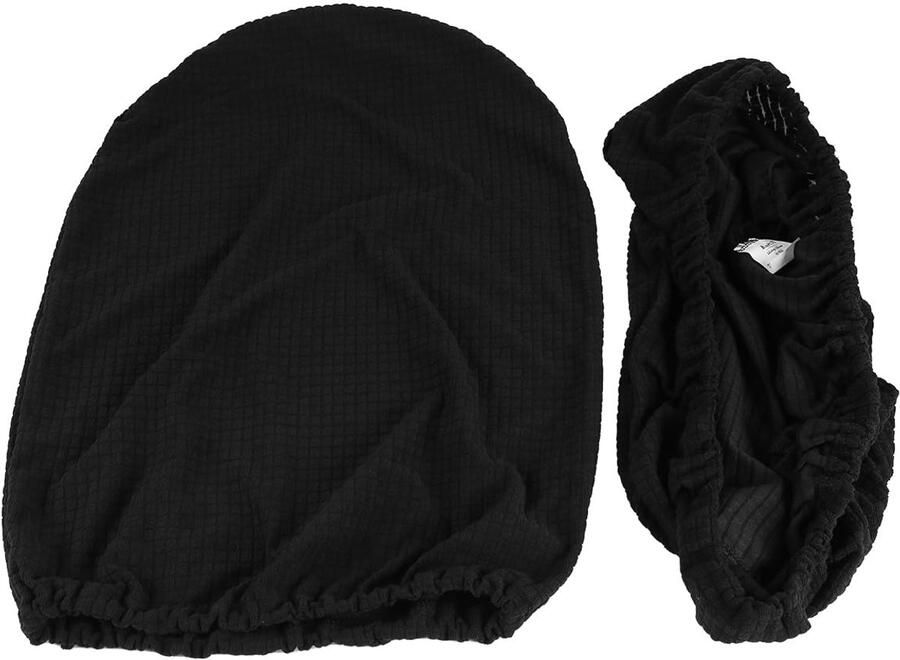 Stretch Office Covers Chair Cover Desk Seat Cushion Protectors for Computer Black Premium Stretch Fabric for Ultimate Comfort & Protection