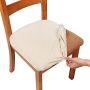 Stretch spandex jacquard stoelhoezen voor eetkamerstoelen verwijderbaar en wasbaar - Thumbnail 1