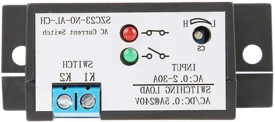 Stroomdetectieschakelaar SZC03-NC-AL-CH Normaal open versterkersensorbewakingsrelais AC 02-30 A