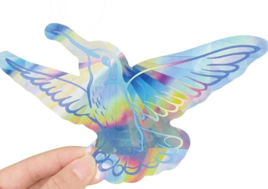 Suncatcher Raamsticker Regenboog Effect – Zonnesticker- Zelfklevende Zonlicht Sticker – Herbruikbare Raamdecoratie – 19x15 6 cm – Voor Ramen in Woonkamer Kinderkamer Bureau – Gadget Anna O Selections - Foto 7