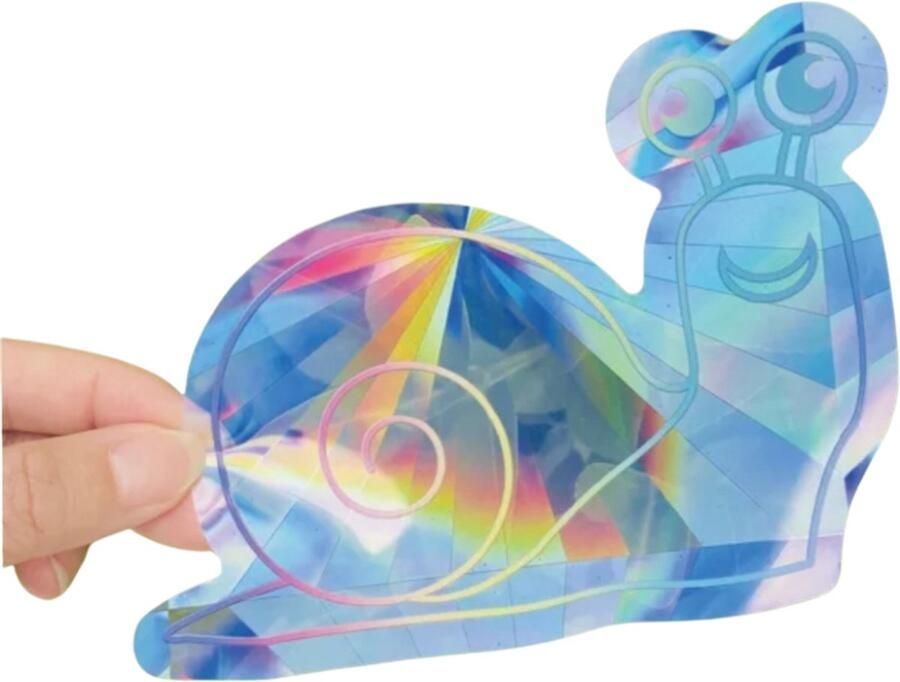 Suncatcher Raamsticker Regenboog Effect – Zonnesticker- Zelfklevende Zonlicht Sticker – Herbruikbare Raamdecoratie – 19x15 6 cm – Voor Ramen in Woonkamer Kinderkamer Bureau – Gadget Anna O Selections - Foto 5