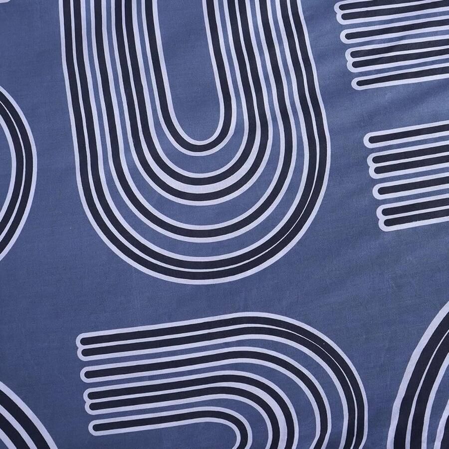 Sunshine Beddengoed Blauw Katoen 240 x 260 cm