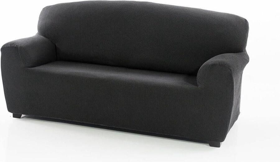 Super elastische bankovertrek 3-zits design ademend comfortabel duurzaam eenvoudig aan te brengen grijs 180-220 cm