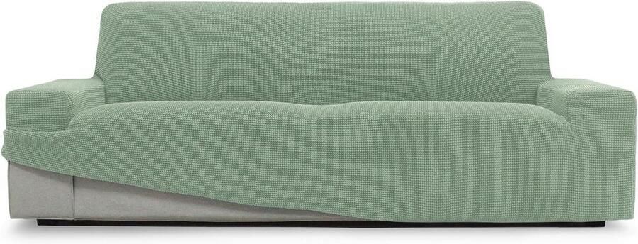 Super elastische bankovertrek comfortabel en ademend 2-zits turquoise 140-180 cm