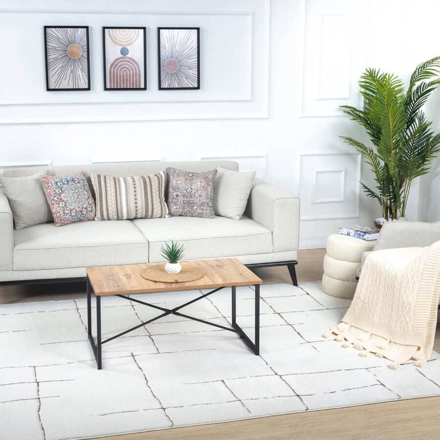 Surya Kalix Abstract tapijt vloerkleden voor woonkamer eetkamer woonkamer slaapkamer marmeren tapijt zacht middelpolig groot tapijt voor eenvoudig onderhoud moderne tapijten woonkamer - Foto 2