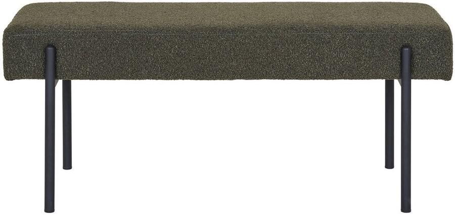 Swindon Bench voetsteun accent zitplaatsen moderne elegantie 100x36x42 5 cm