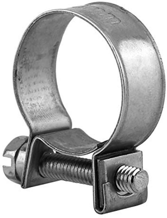 T-boutklem 6-20 mm Roestvrijstalen Slangklem voor Zwaar Gebruik Verpakking van 10 Stuks