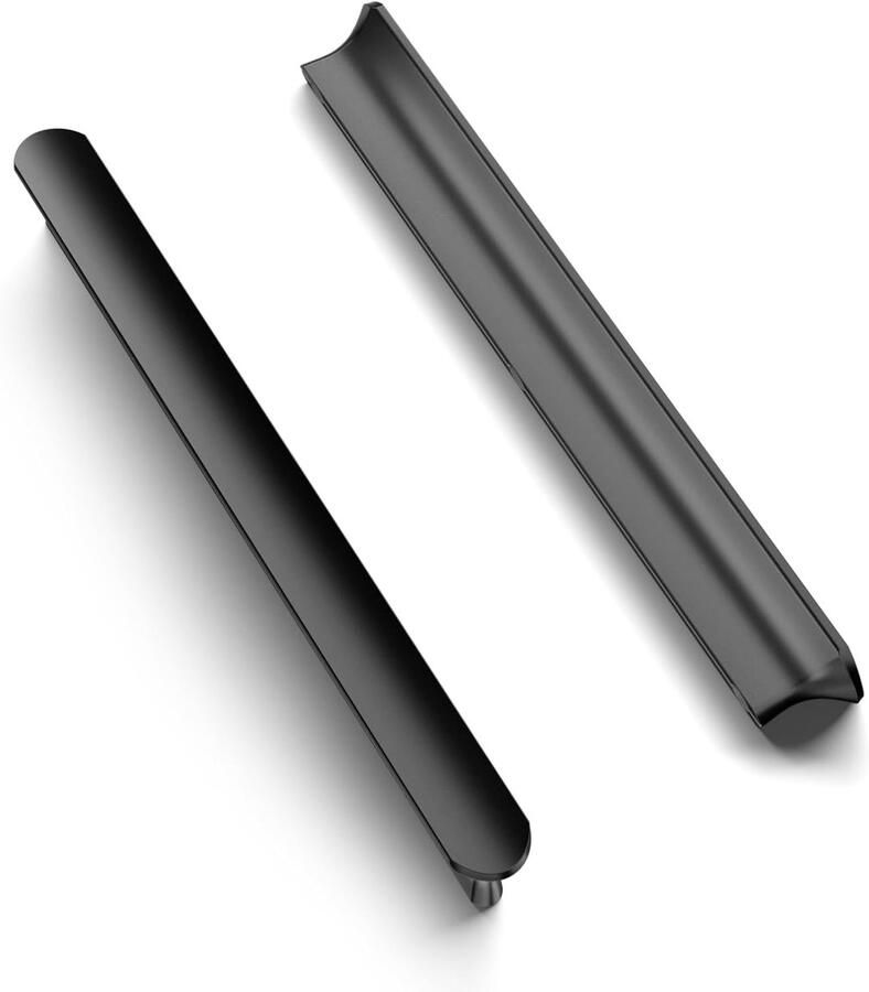 T-vormige meubelgrepen voor keukenkastjes 10 stuks zwart 96 mm