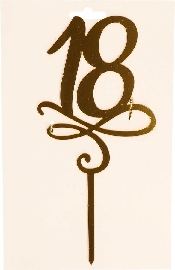 Taartprikker 18 jaar