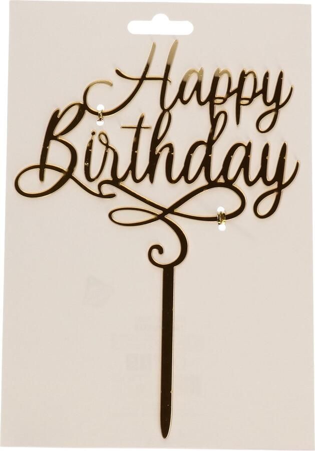 Taartprikker happy birthday