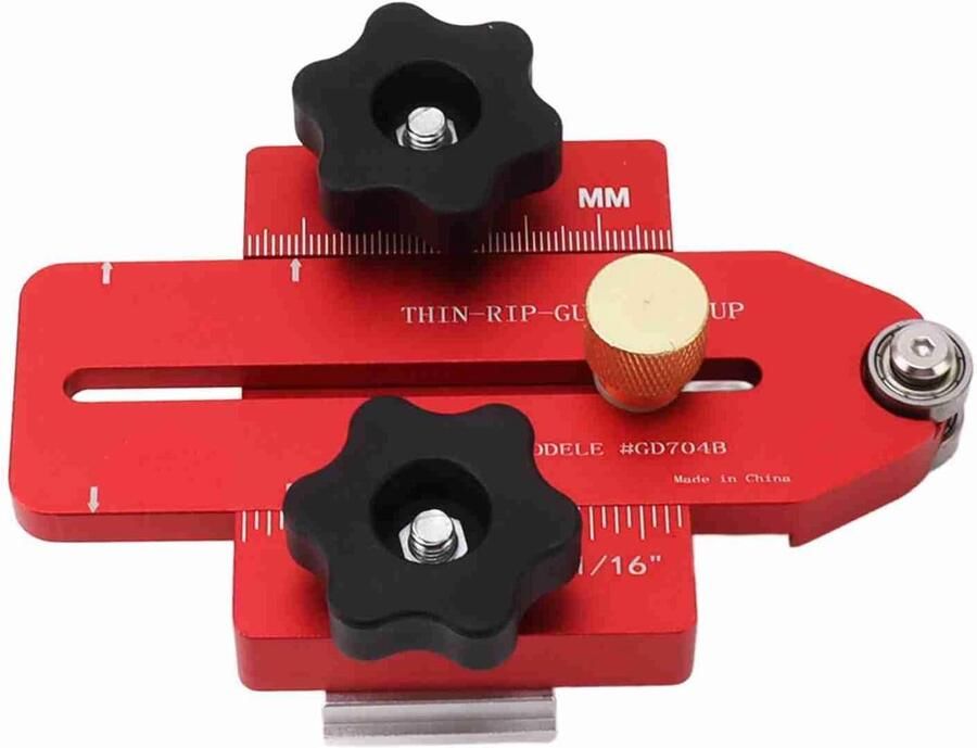 Table Saw Jig Thin Tear Table Saw Jig Guide Aluminum Alloy Woodworking Table Saw Fast Saw Limit Fence Table Saw Accessories