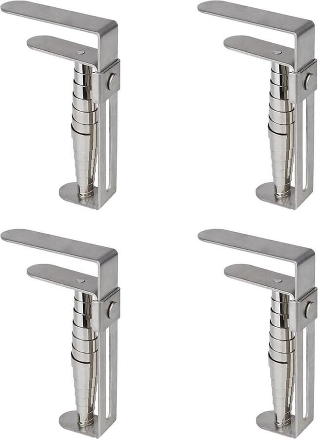 Tablecloth Clips for Outdoor Tables Stainless Steel Thick Tablecloth Clamps Holder 9x5.5cm Garden Picnic Wedding Party Set of 4 Tablecloth Clamp